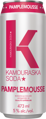 Kamouraska Soda Pink Grapefruit